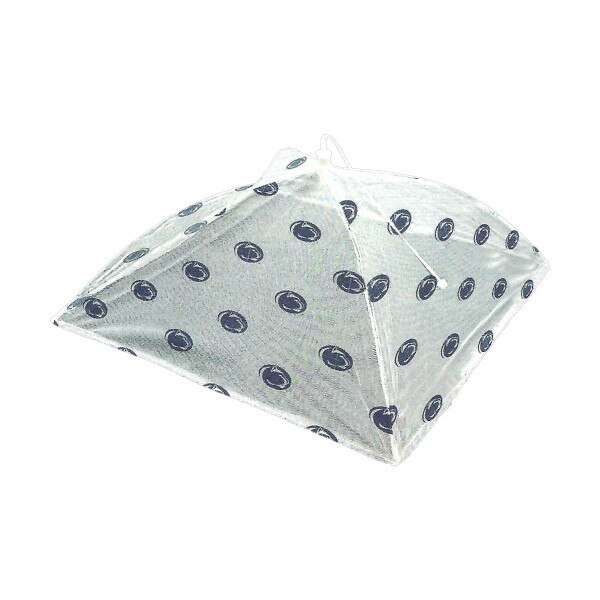 mesh food tent with repeating Penn State Athletic Logos